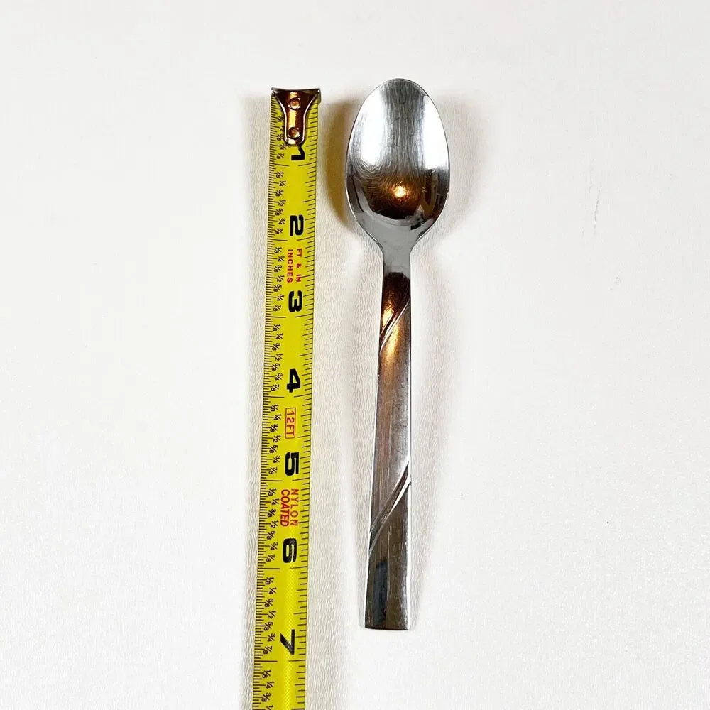 Set 3 Cambridge Stainless Maren Frost Teaspoons